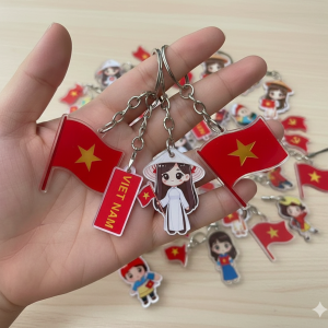 Alternative view of Top  mẫu móc khóa học sinh độc đáo MK003- giá xưởng