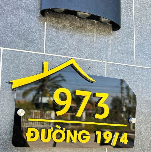 biển số nhad mica 3D
