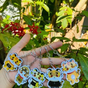 In Móc Khóa Họa Tiết Cute Theo Yêu Cầu – Móc Khóa Mica – Thiết Kế Miễn Phí – In Uv Sắc Nét – Xưởng ACE Decor - MK005
