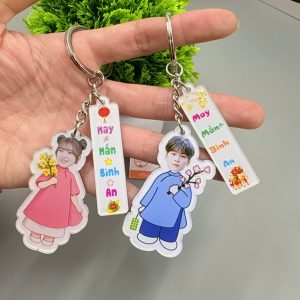 Alternative view of Móc khóa chibi Đẹp Giá Rẻ Tại Xưởng Thiết Kế Theo Yêu Cầu Chuyên Nghiệp Tại ACE Decor_MK004