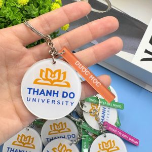 Alternative view of Móc Khóa Logo Tròn Quà Tặng In Theo Yêu Cầu Đẹp Bền GIÁ SIÊU HỜI Tại  XƯỞNG - ACE Decor - MK008