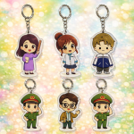 🔥【XƯỞNG GỐC】Móc Khóa Chibi Nghề Nghiệp "Cute Lạc Lối" _MK105| Phụ Kiện Nhìn Là Ghiền