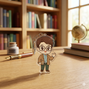 Alternative view of 🔥【XƯỞNG GỐC】Móc Khóa Chibi Nghề Nghiệp "Cute Lạc Lối" _MK105| Phụ Kiện Nhìn Là Ghiền