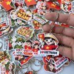 Móc Khóa Việt Nam - Phụ KiệnTự Hào Dân Tộc -  Mica 2 Mặt Cao Cấp Không Ố Màu| Xưởng Móc Khóa ACE Giá Rẻ