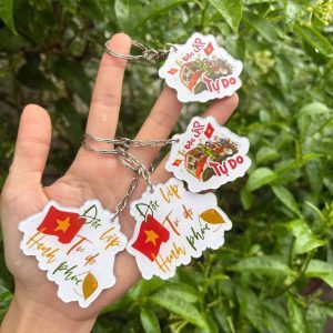 Alternative view of Móc Khóa Việt Nam - Phụ KiệnTự Hào Dân Tộc -  Mica 2 Mặt Cao Cấp Không Ố Màu| Xưởng Móc Khóa ACE Giá Rẻ