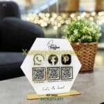 Bảng Qr Code Đánh Giá Sản Phẩm, Theo Giỏi Trang Fanpage Hoạc Follow Sang Trong Cho Shop Tặng Trải Nghiệp Khách Hàng.