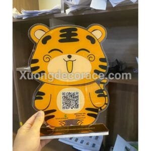 Alternative view of Bảng Qr Code Mica Và Alu Theo Yêu Cầu Đẹp Sang Trọng Nhiều Mẫu.