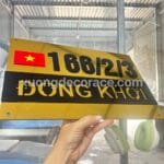 Bảng Số Nhà Alu Gương Chữ Nổi Kết Hợp Khắc Âm Bảng Tại Vĩnh Phúc
