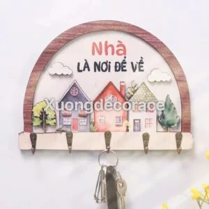 Alternative view of Bảng Treo Chìa Khoá,Giá Treo Chìa Khoá, Giải Pháp Quên Chìa Khoá Cho Gia Đình.