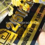 Biển Số Nhà Cao Cấp Nền Alu Đen Số Gương Nổi 10mm- Thiết Kế Sang Trọng Bền Đẹp Phù Hợp Mọi Phong Cách Kiến Trúc| Ace Decor