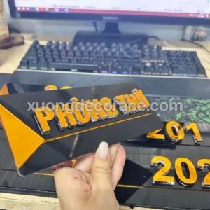 Alternative view of Biển Số Phòng Mica Chữ Nổi 3D – Tạo Điểm Nhấn Đẳng Cấp Cho Khách Sạn - Thiết Kế Hiện Đại Lắp Đặt Dễ Dàng