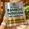 Biển Tên Công Ty Nền Alu Chữ Nổi In Uv Cao Cấp Bền Đẹp Phối Với Mica Bóng Nhiều Màu.