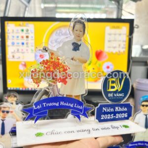 Alternative view of Cúp Mica 3D Tốt Nghiệp Lắp Ghép Nhiều Chi Tiết - Quà Tặng Ý Nghĩa Cho Các Bé - Mica Cao Cấp In Uv Sắc Nét - Giá Tận Xưởng Giao Hàng Nhanh Chóng Thanh Toán Tiện Lợi