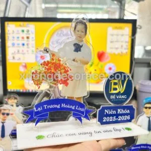 Alternative view of Cúp Mica 3D Tốt Nghiệp Lắp Ghép Nhiều Chi Tiết - Quà Tặng Ý Nghĩa Cho Các Bé - Mica Cao Cấp In Uv Sắc Nét - Giá Tận Xưởng Giao Hàng Nhanh Chóng Thanh Toán Tiện Lợi