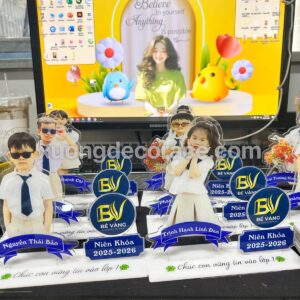 Cúp Mica 3D Tốt Nghiệp Lắp Ghép Nhiều Chi Tiết - Quà Tặng Ý Nghĩa Cho Các Bé - Mica Cao Cấp In Uv Sắc Nét - Giá Tận Xưởng Giao Hàng Nhanh Chóng Thanh Toán Tiện Lợi