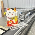 Đặt Làm Bảng Qr Mèo May Mắn Dễ Thương Thu Hút Tài Lộc