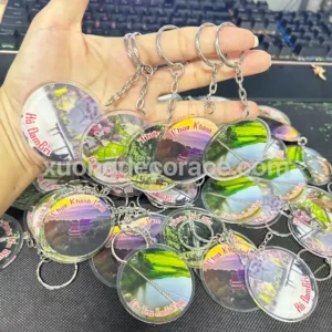 Alternative view of In Móc Khoá Đà Nẵng Theo Yêu Cầu - Móc Khoá Mica In Uv Sắc Nét Bền Đẹp - Tư Vấn Thiết Kế Miễn Phí - Giao Hành Nhanh Chóng Toàn Quốc