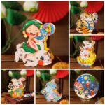 Lòng Đèn Trung Thu Gỗ Bé Tự Tô Màu.sản Phẩm Quà Tặng Phụ Hợp Cho Các Bé Vừa Học Vừa Chơi