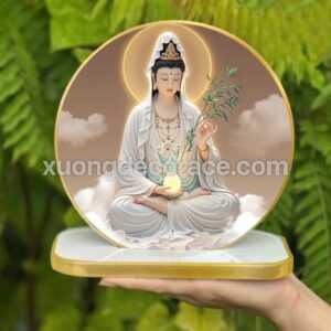 Tranh Tráng Gương Phật Giáo Để Bàn - Nét Đẹp Tâm Linh Cho Mọi Nhà - Chất Liệu Mica Cao Cấp In Uv Sắc Nét