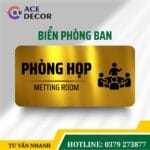Bảng Tên Phòng Họp Thiết Kế Chuyên Nghiệp - Biển Phòng Ban Hiện Đại, Gia Công Nhanh