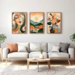 Bật Mí Cách Chọn Bộ Tranh Treo Sau Sofa Phòng Khách Sang Trọng & Tinh Tế