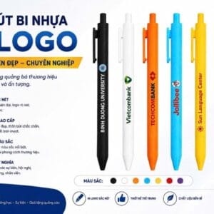 Bút Bi In Logo Theo Yeu Cầu - Giải Pháp Quảng Bá Thương Hiệu Tinh Tế & Hiệu Quả