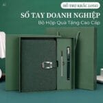 Set Sổ Tay & Bút In Logo Làm Quà Tặng Doanh Nghiệp, Thầy Cô, Bạn Bè. In Theo Yêu Cầu - Bộ Quà Tặng Tri Ân Ý Nghĩa Tại Xưỡng In Ace