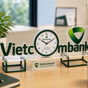 Xưởng Sản Xuất Đồng Hồ Để Bàn In Uv Mica Giá Tận Gốc, Thiết Kế Độc Quyền