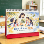 Lịch Để Bàn Chữ A 2027 Tặng Thầy Cô Giáo – Quà Tặng 20/11, Lễ Tết Cao Cấp