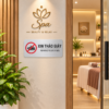Biển Nhắc Nhở Tháo Giày Văn Phòng, Spa, Căn Hộ Sang Trọng Lịch Sự | Nhận Làm Theo Yêu Cầu, Giá Tận Xưởng