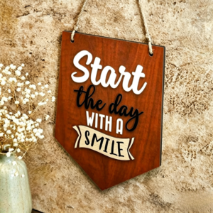 Alternative view of Xưởng Sản Xuất Bảng Gỗ Treo Tường Decor Slogan Động Lực Giá Tốt Nhất