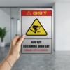 Biển Báo Khu Vực Có Camera Giám Sát 24/24 | Lấy Ngay Giá Xưởng