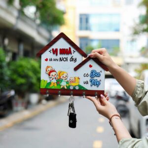 Alternative view of Giá Treo Chìa Khoá, Bền Đẹp Giá Tận Xưởng - Tránh Nổi Lo Thất Lạc Chìa Khoá.