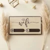 Mẫu Bảng Wifi Cổ Điển Đơn Giản Decor Cửa Hàng Quán Ăn Chuẩn Kích Thước