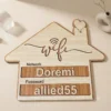 Biển Wifi Gỗ Decor Dán Tường Cho Spa , Cửa Hàng , Shop Thời Trang - Khắc Theo Yêu Cầu