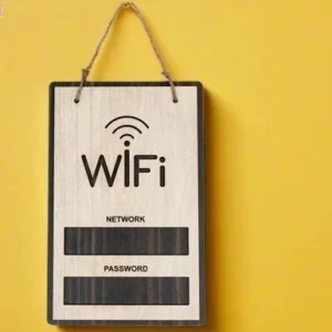 Alternative view of Biển Ghi Tên Password Dán/ Treo Tường Dạng Đứng Decor Khu Vực Công Cộng | Giá Rẻ Lấy Ngay